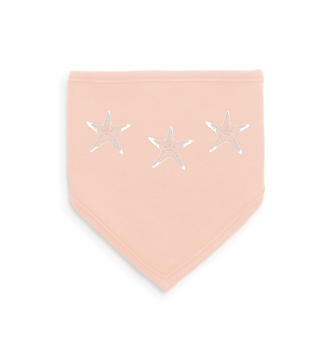 White/Powder Pink Bib