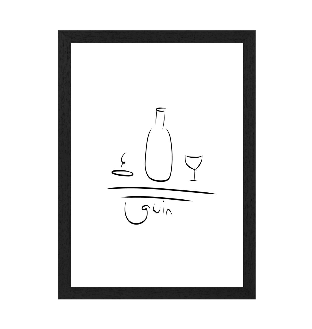 Black Frame Canvas Print