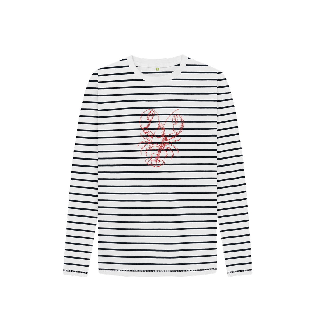 Navy Stripes Printed Kids T-Shirt