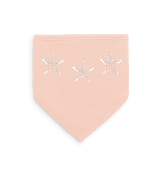 White/Powder Pink Bib