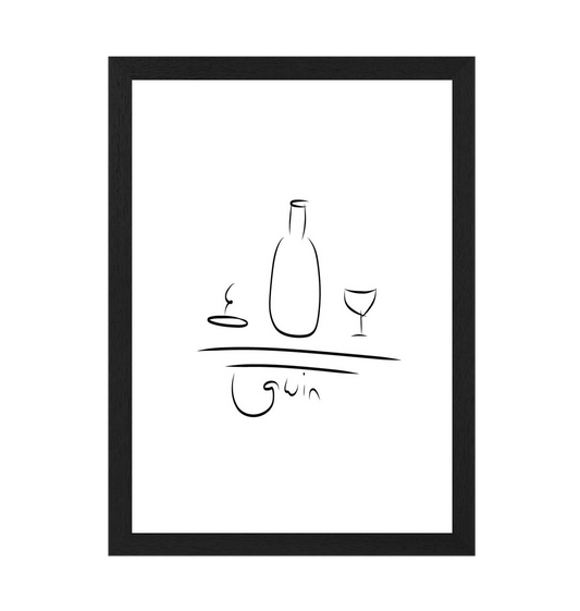 Black Frame Canvas Print