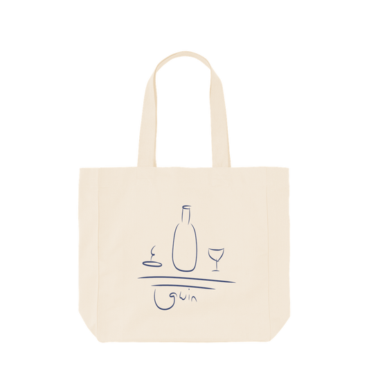 Natural Printed Bag