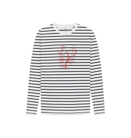 Navy Stripes Printed Kids T-Shirt